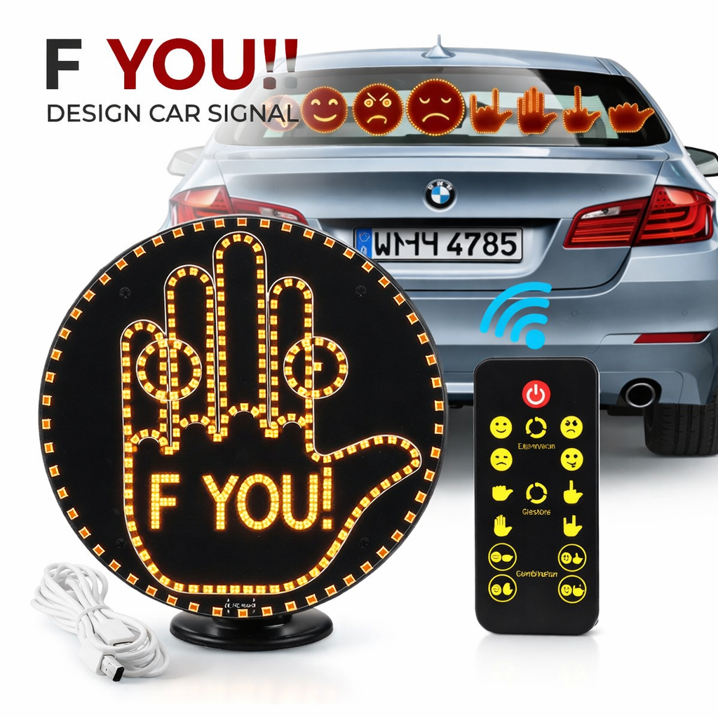 F YOU! Design Car Gestures